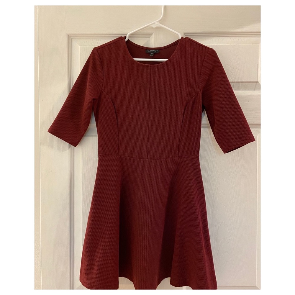 Maroon dress